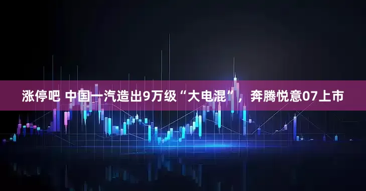 涨停吧 中国一汽造出9万级“大电混”，奔腾悦意07上市