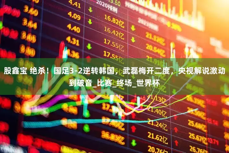 股鑫宝 绝杀！国足3-2逆转韩国，武磊梅开二度，央视解说激动到破音_比赛_终场_世界杯