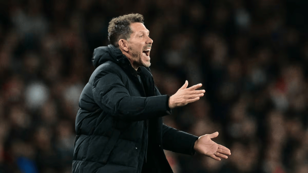 一直牛配资 西蒙尼: 必须接受阿森纳很强的事实, 祝贺他们, 马竞要学习