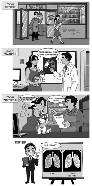 红盘策略 刚买的宠物狗查出“白肺” 商家却称“不在售后范围内”